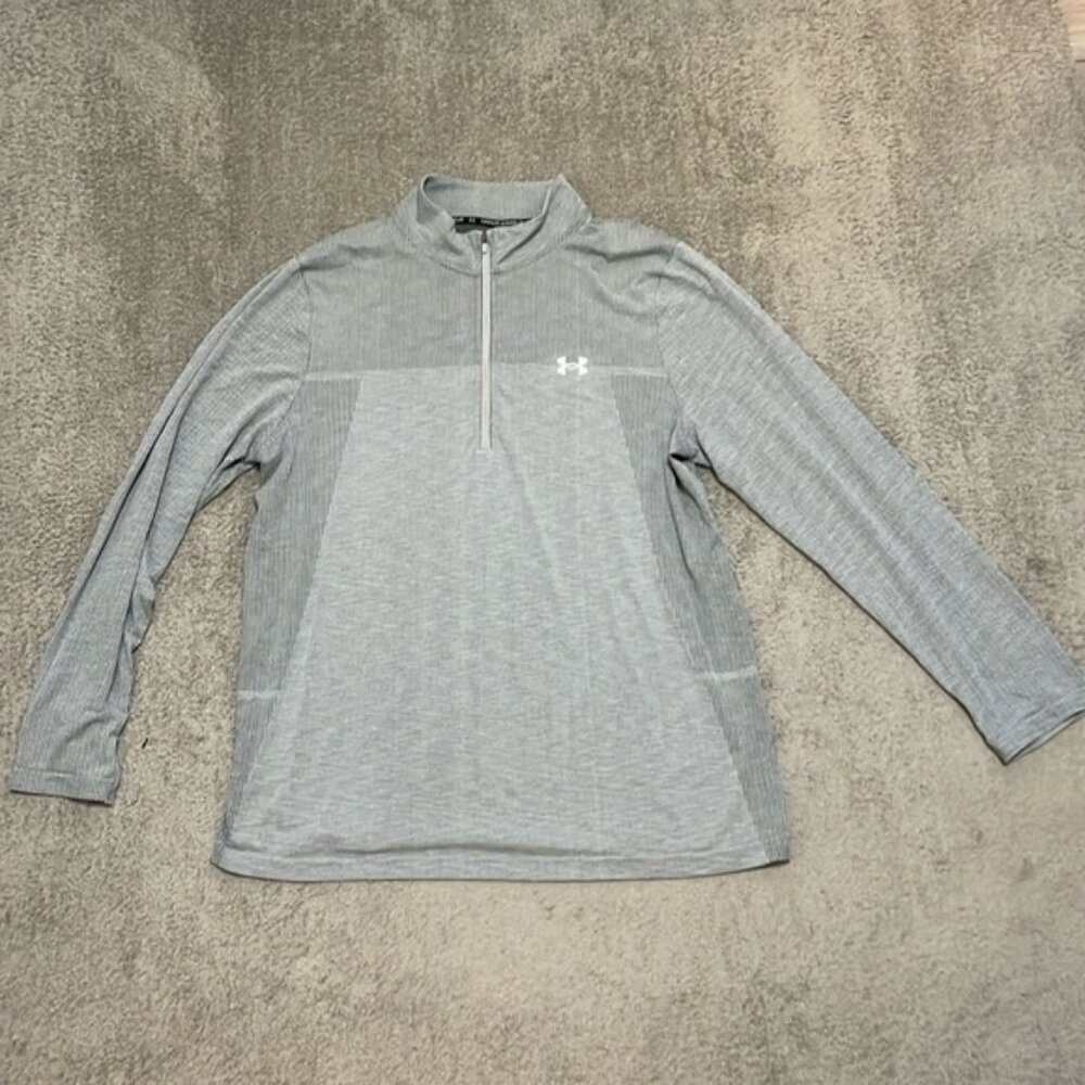 EC Under Amour Fitted Lightweight 1/4 Zip Sweater - Size XXL